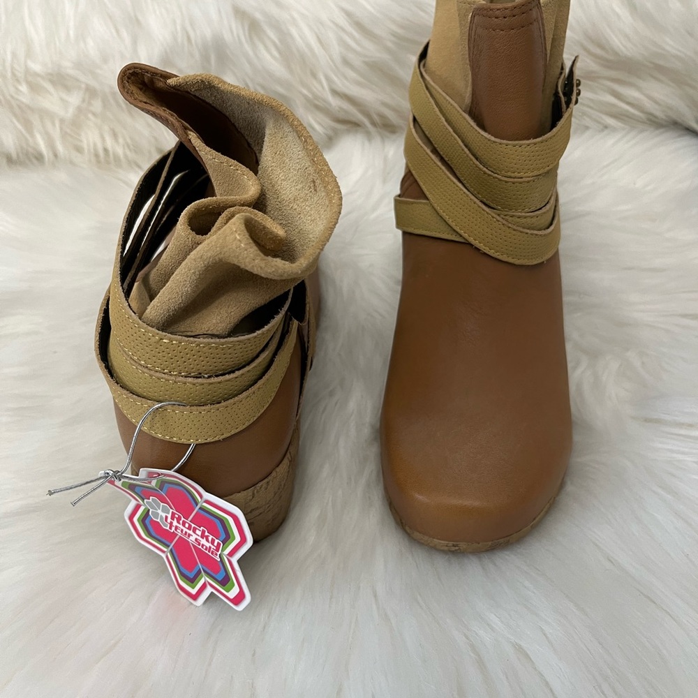 Rocky 4 ever tan bootie